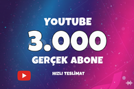 ⭐[PREMIUM] YOUTUBE 3000 abone⭐