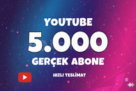 ⭐[PREMIUM] YOUTUBE 5000 abone⭐