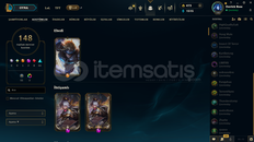 ⭐️Prestige Kod Adı : İrelia | 148 Skin | 180LVL
