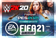 PRİMARY PES 21 & WW20K & FİFA 21 PS4&PS5 