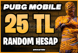 PRİME PUBG MOBİLE RANDOM HESAP!!