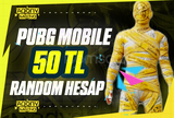 ⭐50TL PUBG RANDOM HESAP⭐