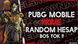 ⭐[PRIME] PUBG RANDOM HESAP