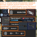 PRİME TR HESAP 21 LV 5500 TL CS GO ENVANTERLİ B