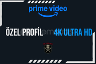 Prime Video 4K HD Kişiye özel profil