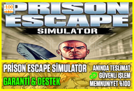 ⭐️☘️Prison Escape Simulator❤️Garanti & Destek❤️