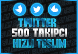 ⭐PROBLEMSİZ⭐HIZLI⭐500 ADET TWİTTER TAKİPÇİ