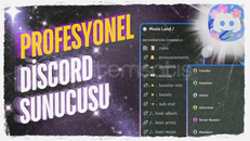 Profesyonel Discord Sunucusu Elinizde!