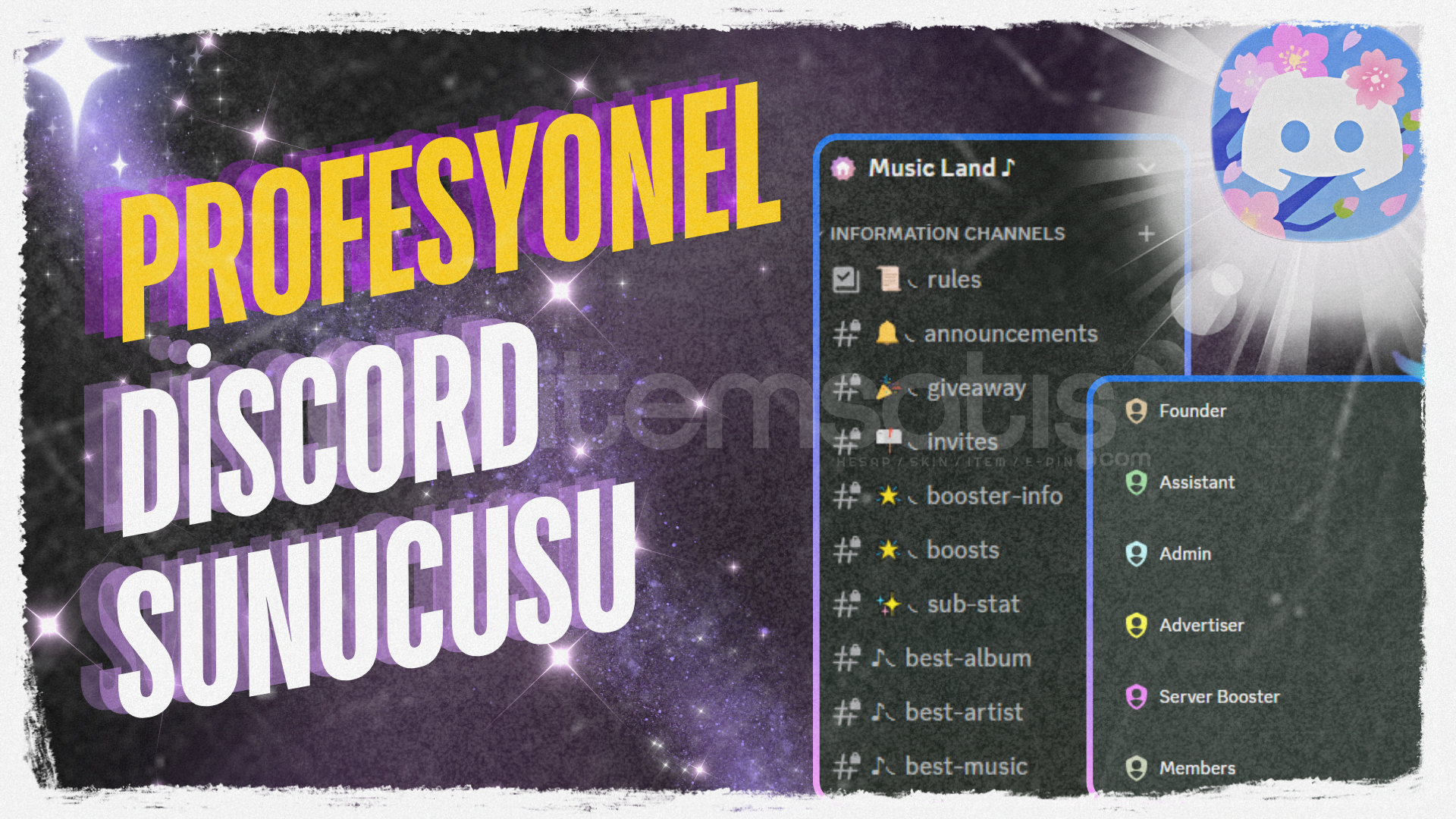 Profesyonel Discord Sunucusu Elinizde! Profesyonel Discord Sunucusu Elinizde!