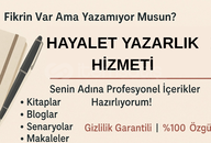 Profesyonel Hayalet Yazarlık Hizmeti 