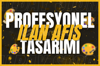 ⭐PROFESYONEL İLAN AFİŞ TASARIMI⭐