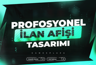 ⭐ [PROFESYONEL] İlan Afişi Tasarımı⭐