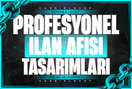 ⭐️ PROFESYONEL İLAN AFİŞİ TASARIMI ⭐️