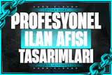⭐️ PROFESYONEL İLAN AFİŞİ TASARIMI ⭐️