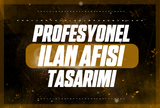 PROFESYONEL İLAN AFİŞİ TASARIMI