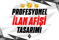 ✨Profesyonel İLAN AFİŞİ Tasarımı | Onaylı✨