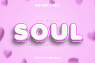 Profesyonel pembe 3D PSD. 