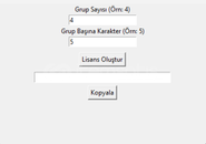 Profesyonel Lisans Key Oluşturucu Offline