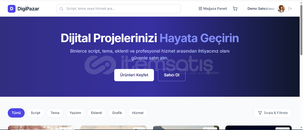 Profesyonel Marketplace Scripti (Full Sistem)