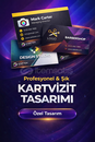 Profesyonel Özel Kartvizit Tasarımı Vortex shop