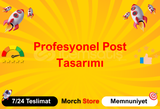 ⭐[Profesyonel Post Tasarımı] ⭐Kaliteli