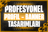 ⭐️ PROFESYONEL PROFİL VE BANNER TASARIMI ⭐️