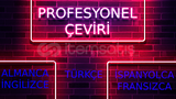 Profesyonel Seviyede Çeviri Hizmeti !!!