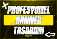 ⭐[PROFESYONEL]⭐SİZE ÖZEL BANNER TASARIMI⭐