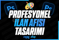 ⭐[PROFESYONEL]⭐SİZE ÖZEL İLAN AFİŞİ TASARIMI⭐