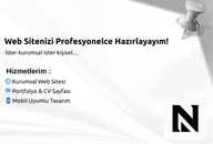 Profesyonel Web Sitesi Yapılır.