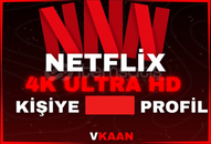 [PROFİL] 4K 1 AYLIK NETFLİX GARANTİ+DESTEK