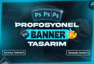⭐ (PROFOSYONEL) SİZE ÖZEL BANNER TASARIMI !⭐ ⭐ (PROFOSYONEL) SİZE ÖZEL BANNER TASARIMI !⭐