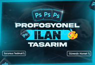 ⭐ (PROFOSYONEL) SİZE ÖZEL İLAN TASARIMI !⭐