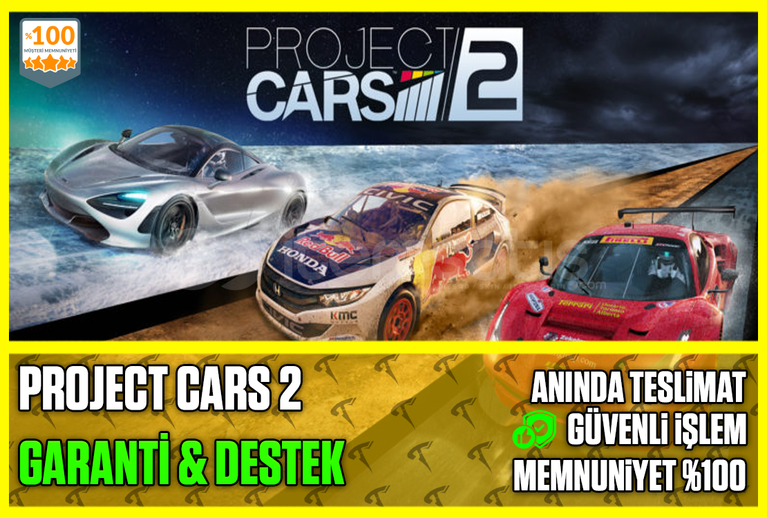 ⭐️☘️Project CARS 2❤️Garanti & Destek❤️ ⭐️☘️Project CARS 2❤️Garanti & Destek❤️