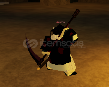 project slayer metal scythe  project slayer metal scythe