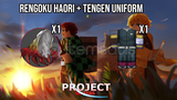 Project Slayer Rengoku Haori + Tengen Uni