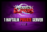 Project Slayers 1 haftalık private server