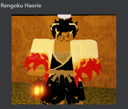 Project Slayers / Rengoku Haorie / Item Project Slayers / Rengoku Haorie / Item