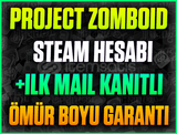 ⭐️Project Zomboid Steam✔️+İLK MAİL✔️