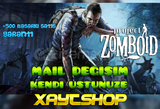 PROJECT ZOMBOİD Tüm Bilgileri Değişen Hesap