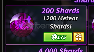 Prospecting 200 Shards Prospecting 200 Shards