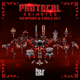 ⭐Protocal Animated Weapons & Tools Set⭐