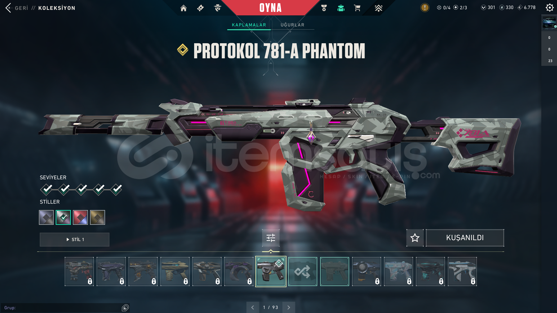 ✨PROTOKOL PHANTOM + YAĞMACI VANDAL✨ ✨PROTOKOL PHANTOM + YAĞMACI VANDAL✨