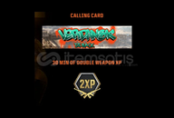 (PS) 30 MIN OF DOUBLE WEAPON XP + CARD