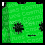 PS 99-Green Huge Chroma Ink Blob