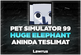 PS 99 Huge Elephant - Anında Teslimat!