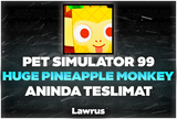 PS 99 Huge Pineapple Monkey - Anında Teslimat!