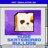 PS 99 Huge Skateboard Bulldog (Anında Teslimat)