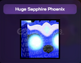 [PS 99] Huge Sapphire Phoenix