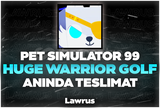 PS 99 Huge Warrior Wolf - Anında Teslimat!